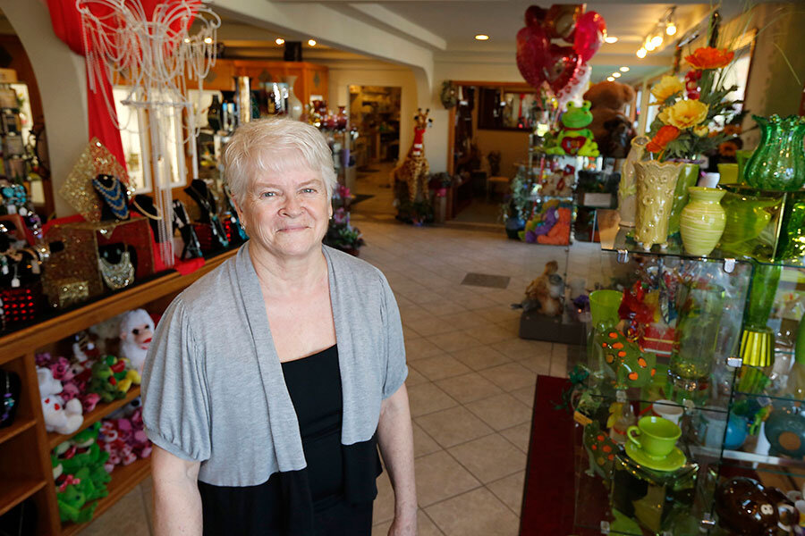 A florist caught between faith and financial ruin