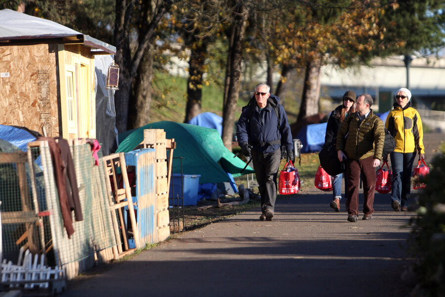 Why Portland Plans To End Pilot Program For The City S Homeless Csmonitor Com
