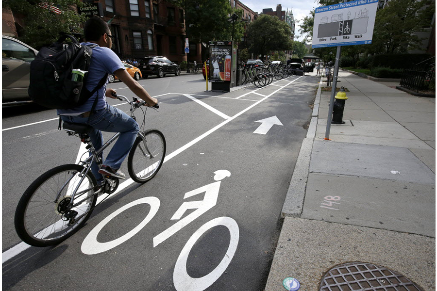 Is this the future of bike lanes?