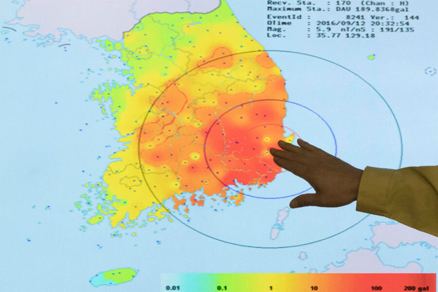 No damages reported after biggest earthquake in South Korea's history