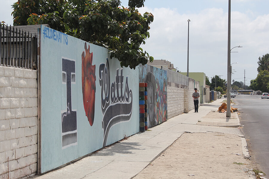Fifty years after riots, Watts builds a bridge for minorities, police ...