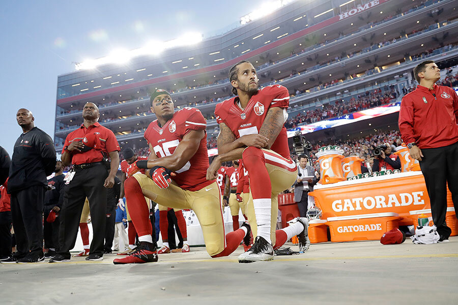 Kaepernick's anthem protest is perfect way to highlight America's