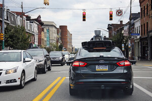 How Are Uber's Self-driving Cars Doing In Pittsburgh? - CSMonitor.com