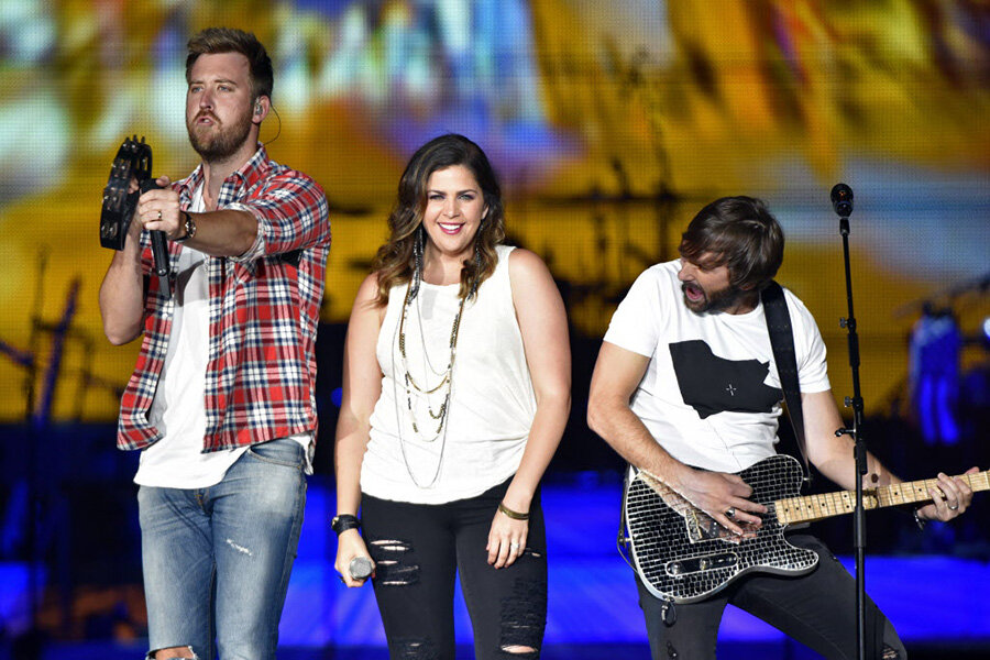 What member of the band Lady Antebellum appeared as an advisor on ...