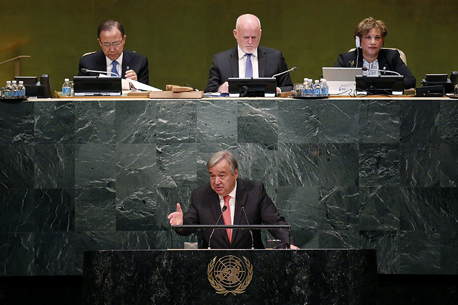 In new UN chief, redefining what&amp;#39;s needed to be world&amp;#39;s &amp;#39;top diplomat ...