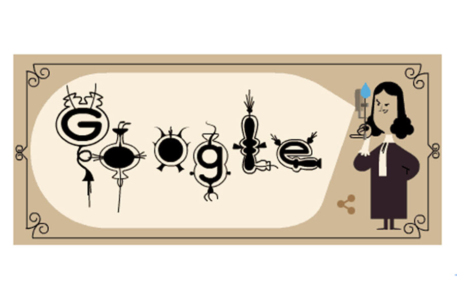 Why Google celebrates Antoni van Leeuwenhoek - CSMonitor.com