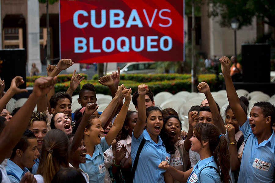 For first time, US abstains from UN vote condemning Cuba blockade