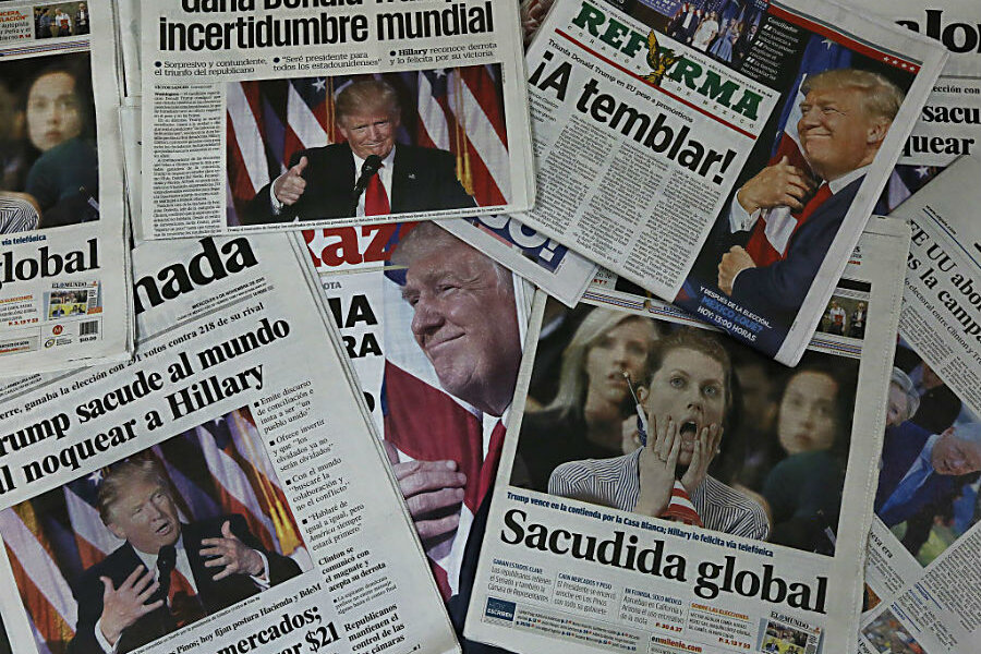 Will weight of presidency push Trump to ‘dial back’ on foreign policy