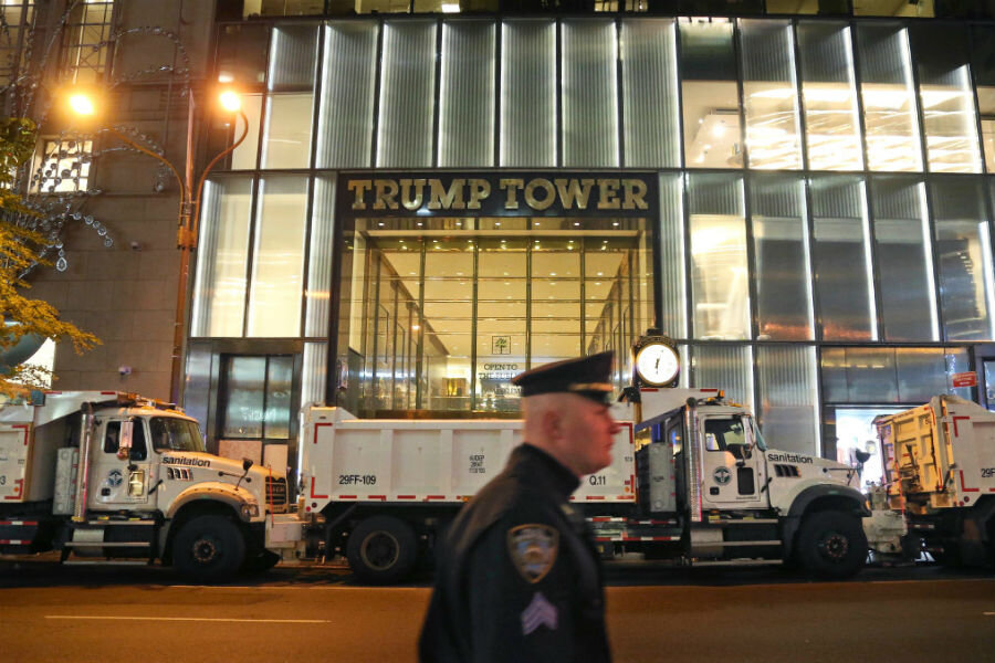 Presidential Profits Secret Service Could Rent Trump Tower Floors