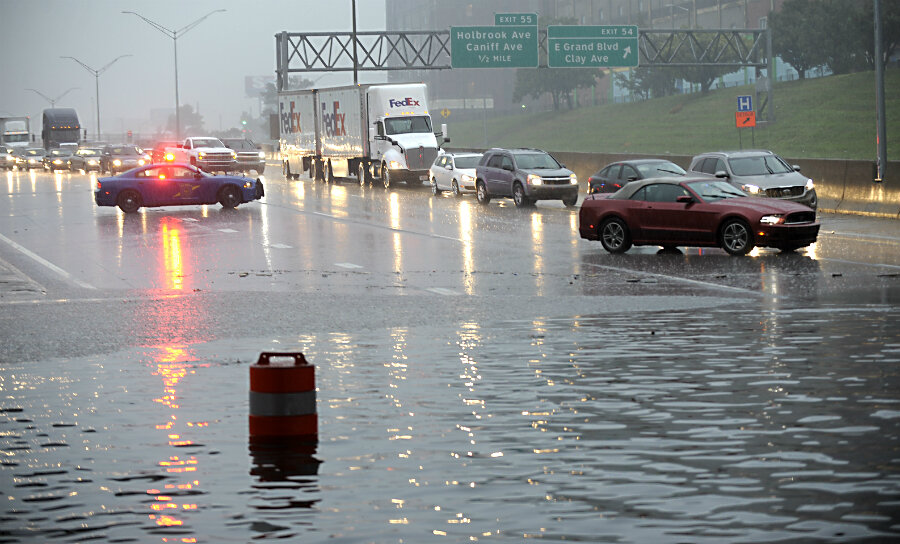 Photos: Rain turns FedEx Field into swamp