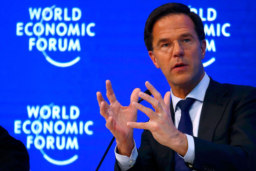 Dutch PM tells migrants to 'Behave normally or go away' - CSMonitor.com