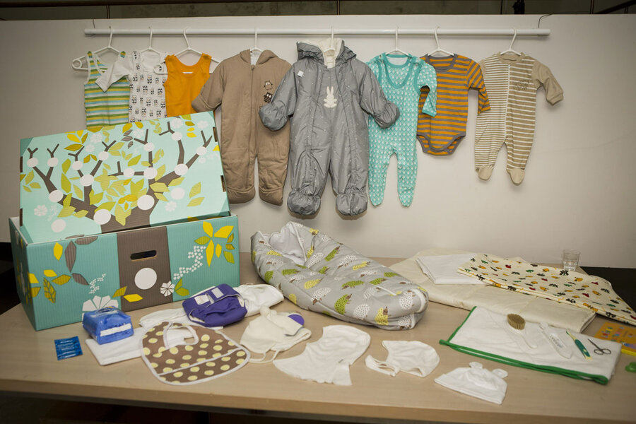 Why is New Jersey giving new parents free baby boxes? - CSMonitor.com