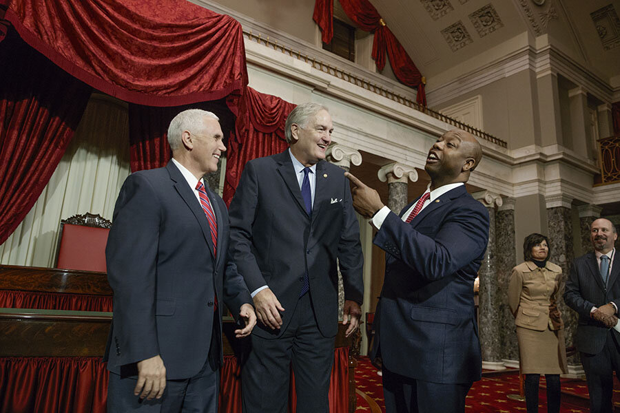 Luther Strange takes office: Who is the senator replacing Jeff Sessions? - CSMonitor.com