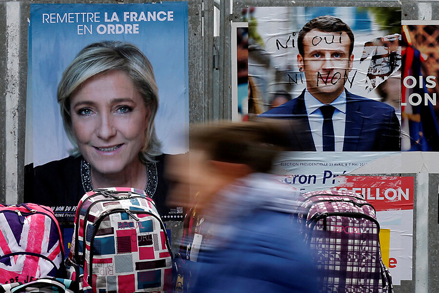 A middle way forward for a divided France? Macron voters hope so ...