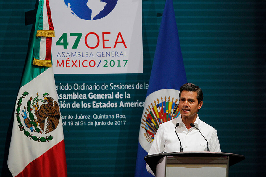 Mexico Takes Lead To Rein In Venezuela And Sends Message Voters Mexico Takes Lead To Rein In Venezuela And Sends Message Voters At Home