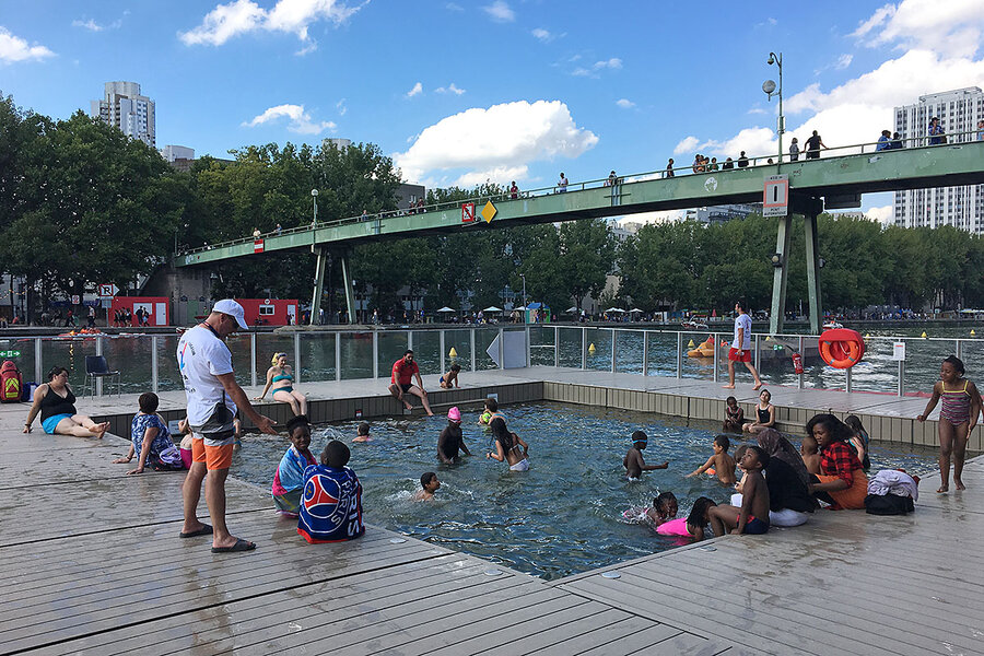 Swimming in the Seine by 2024 Games? Yes, we canal! - CSMonitor.com