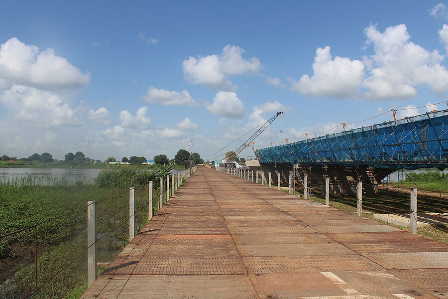 In South Sudan S Capital A Bridge And A Nation On