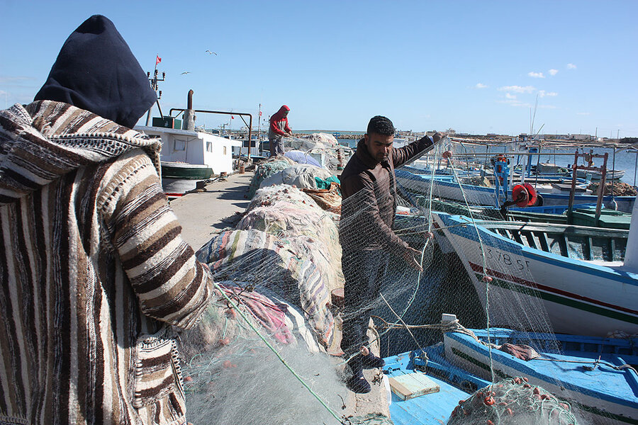 From Fisherman To Smuggler How Ocean Pollution Fuels Tunisian Migration Csmonitor Com
