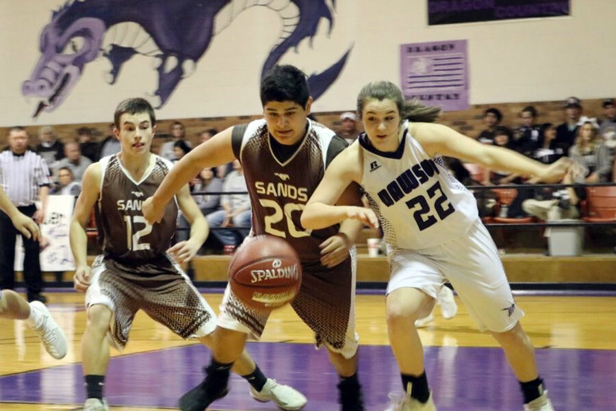 In A Small West Texas High School Boys And Girls Join To Form One Basketball Team Csmonitor Com