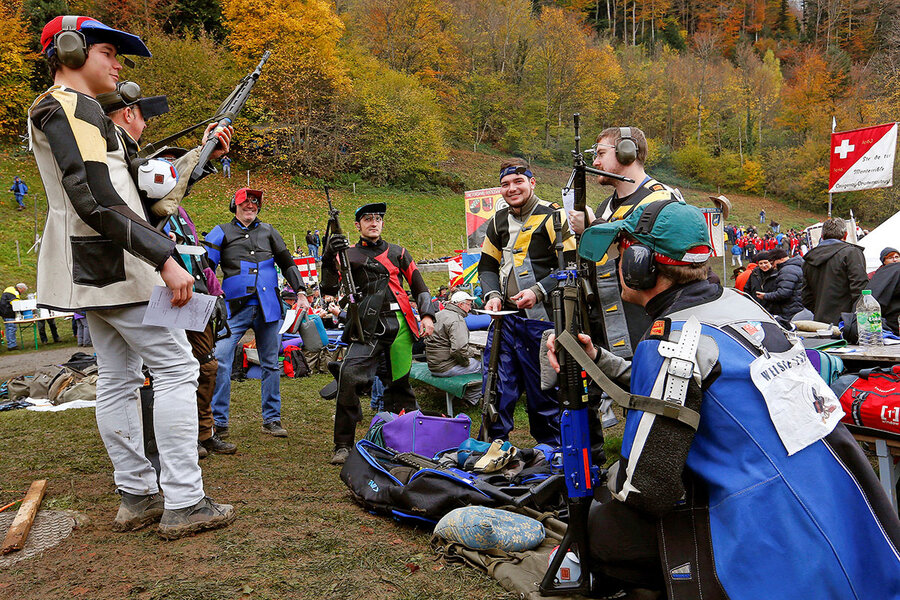 Switzerland Has Lots Of Guns But Its Gun Culture Takes Different Path From Us Csmonitor Com Switzerland Has Lots Of Guns But Its Gun Culture Takes Different Path From Us Csmonitor Com