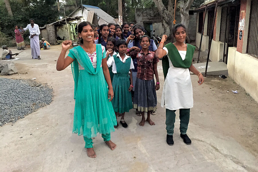 The girls who took over a town in rural India - CSMonitor.com