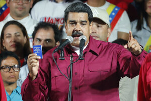 Maduro Wins Disputed Presidential Election In Venezuela - CSMonitor.com