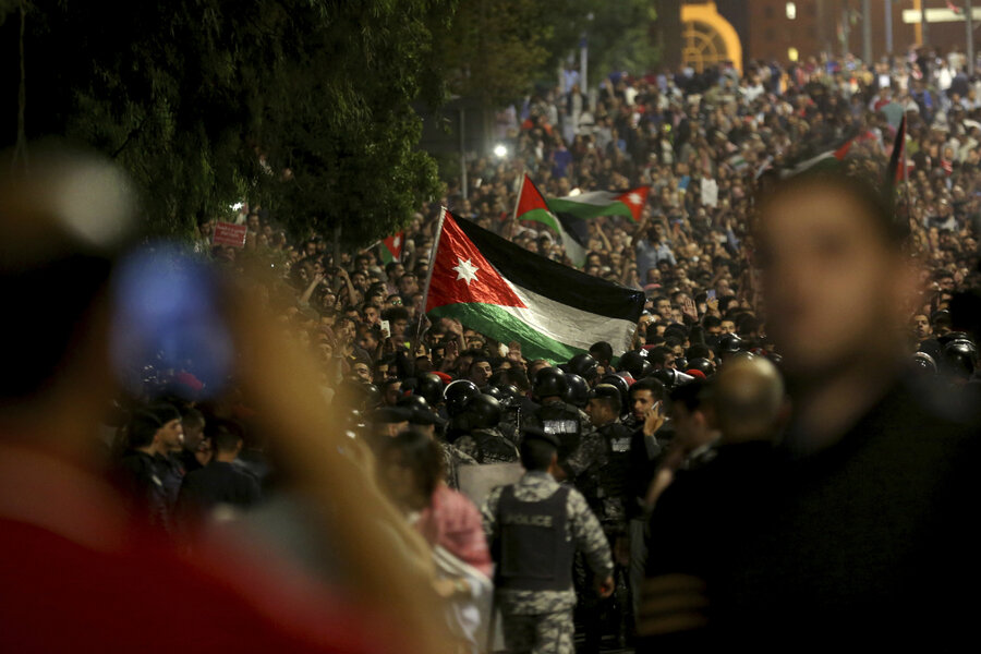 Jordan's king appoints a new PM amid widespread unrest over tax hikes ...