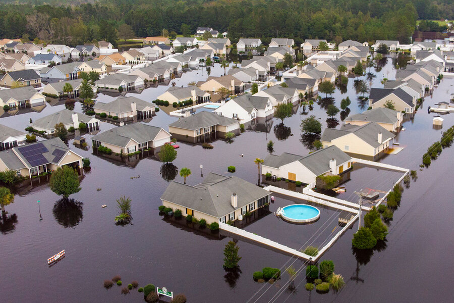 Harvey, Florence, and the climate change connection - CSMonitor.com