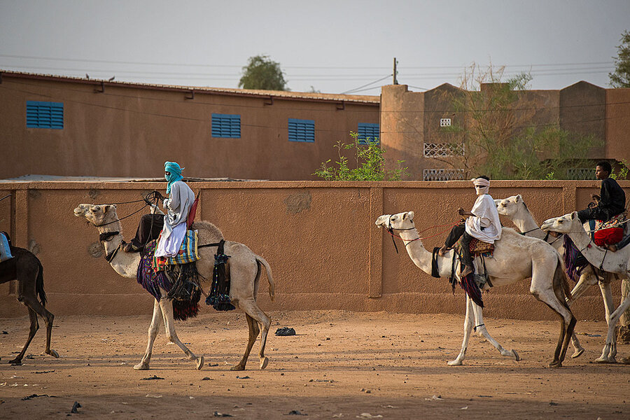 Reporter S Notebook On Edge Of Sahara Camel Is What S For Dinner Csmonitor Com