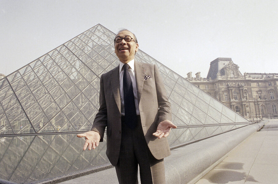 I.M. Pei, designer of Louvre Pyramid, leaves behind iconic landmarks
