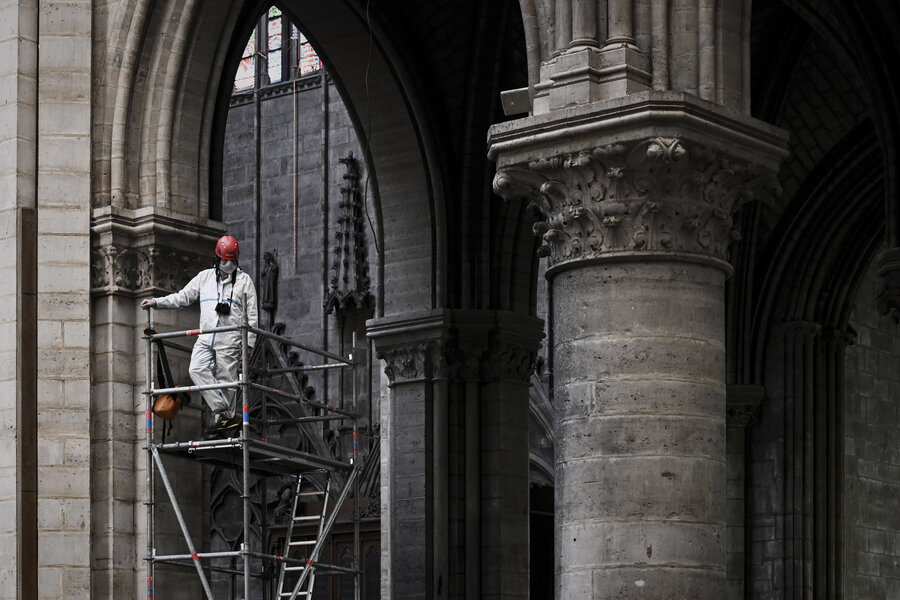 Paris's crumbling Notre-Dame Cathedral hopes wealthy Americans