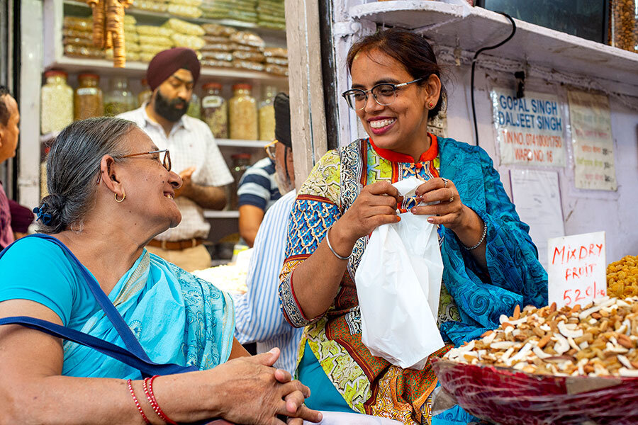 The spice trade blooms in Delhi - CSMonitor.com
