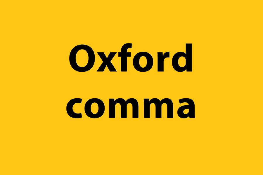 What Is the Oxford Comma (or Serial Comma)?