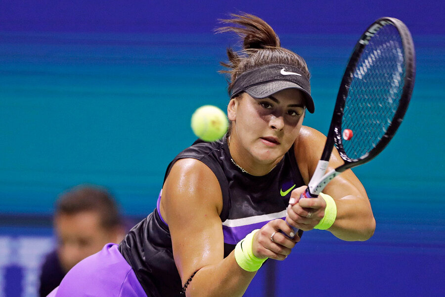 Bianca Andreescu Enthralls Canada With Her Grace At Us Open Csmonitor Com