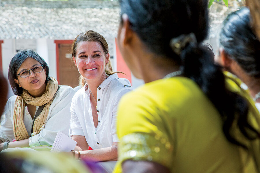 Melinda Gates What She S Learned After 50 Billion Of Giving Csmonitor Com