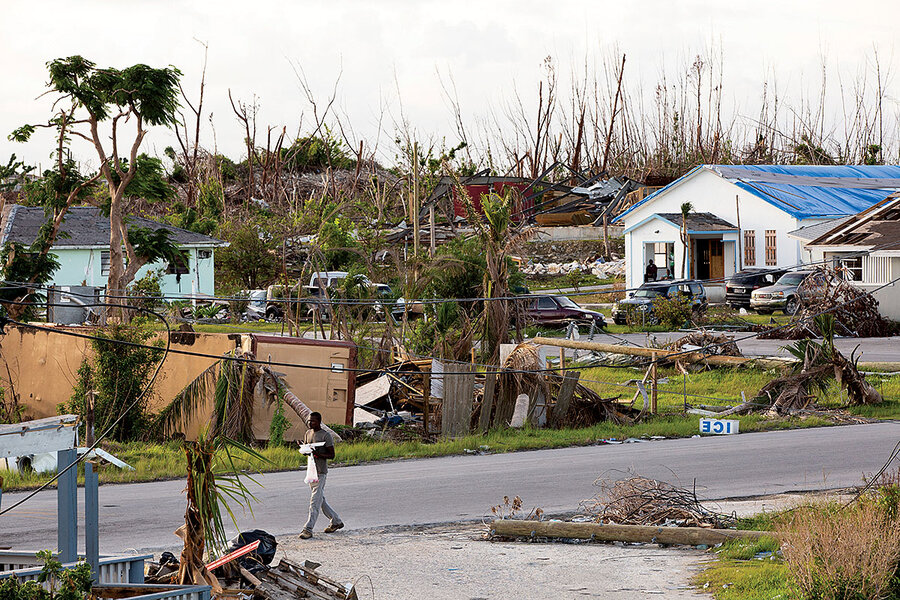 After Dorian: How a hurricane blew up social divides in the Bahamas ...