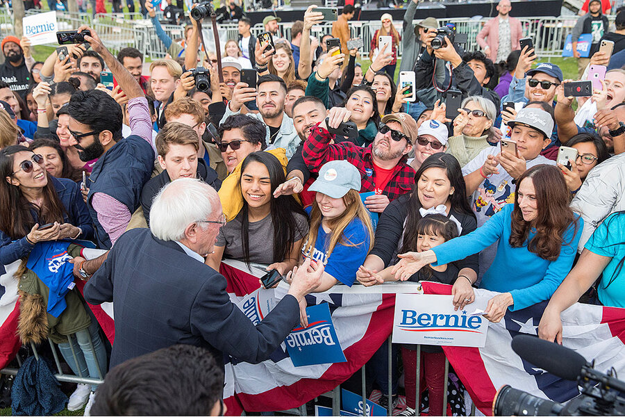 Bernie Sanders Pete Buttigieg And Their Fans A Tale Of Two Age Gaps Csmonitor Com