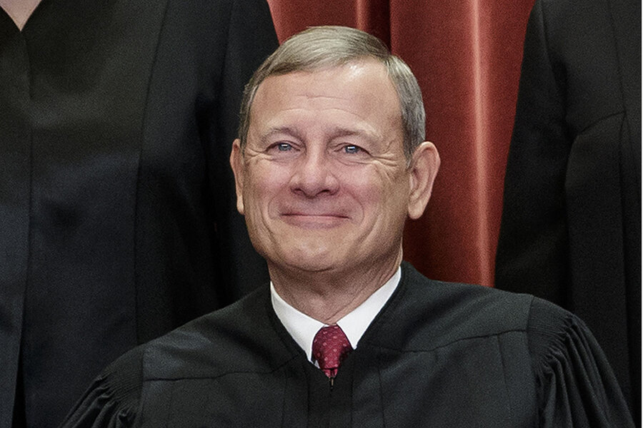 Roberts joins Supreme Court's four liberal judges in striking down