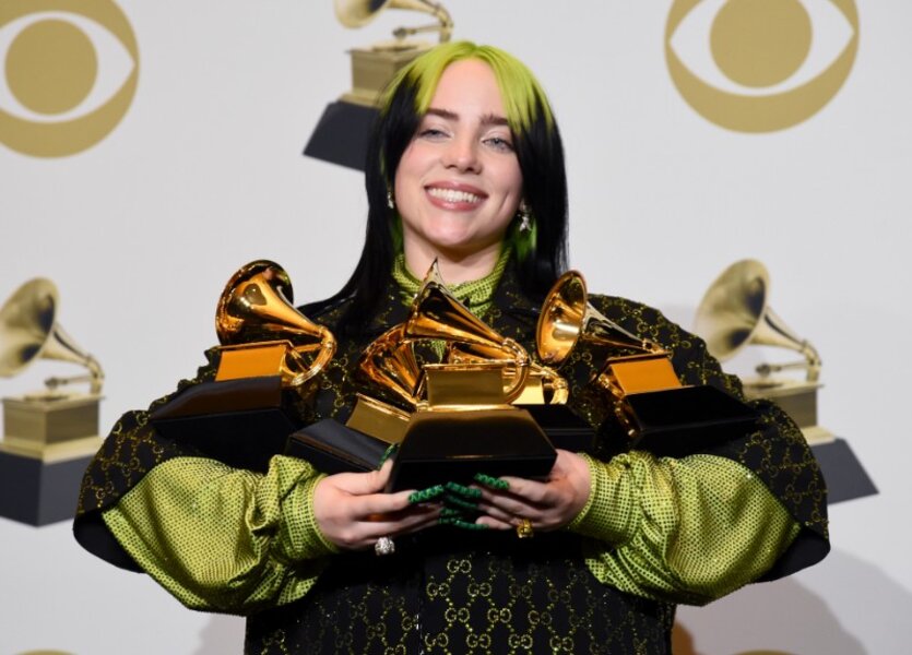 2020 Grammy Winners Billie Eilish And Finneas O Connell Sweep