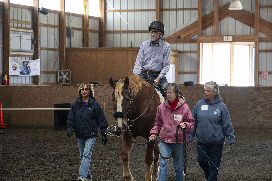 Horse therapy: What special-needs riders learn at one ranch - CSMonitor.com