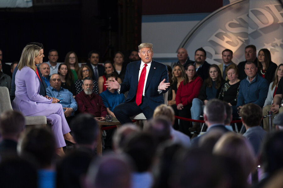 Trump gets heat from supporters on coronavirus in Fox News town hall ...