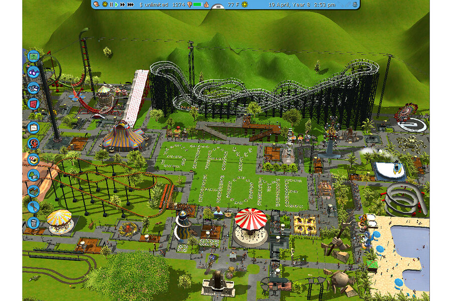  RollerCoaster Tycoon 3 - Mac : Video Games