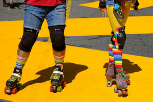 Not just roller derby: Roller-skating gets a pandemic boost