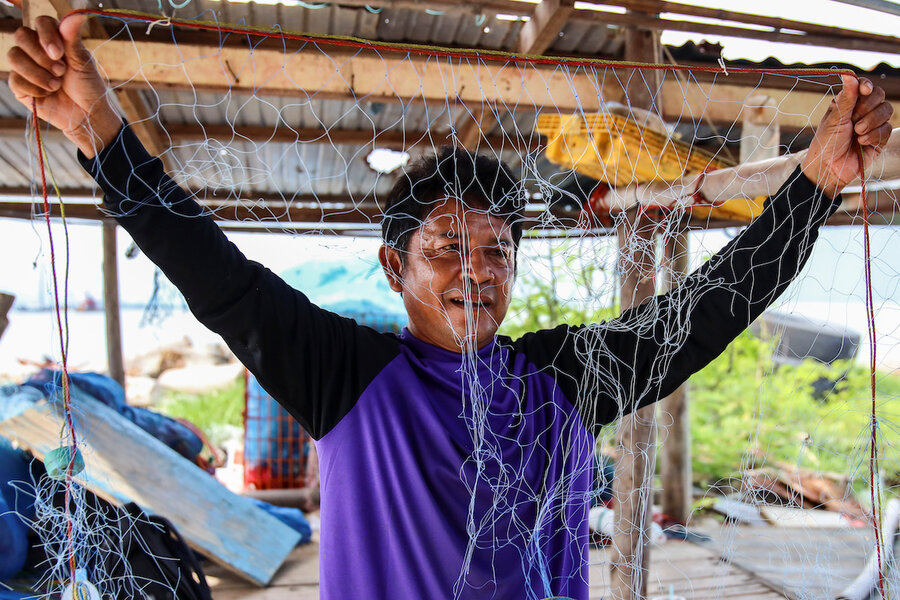 Thailand company recycles old fishing nets into protective gear