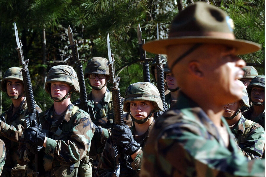 Basic Training Today S Army Depends More On Trust Than Intimidation Csmonitor Com