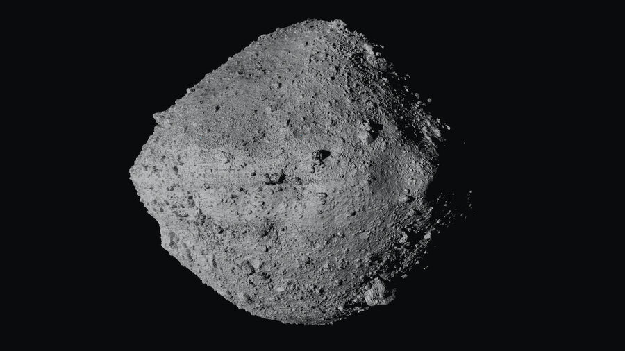 asteroid black background