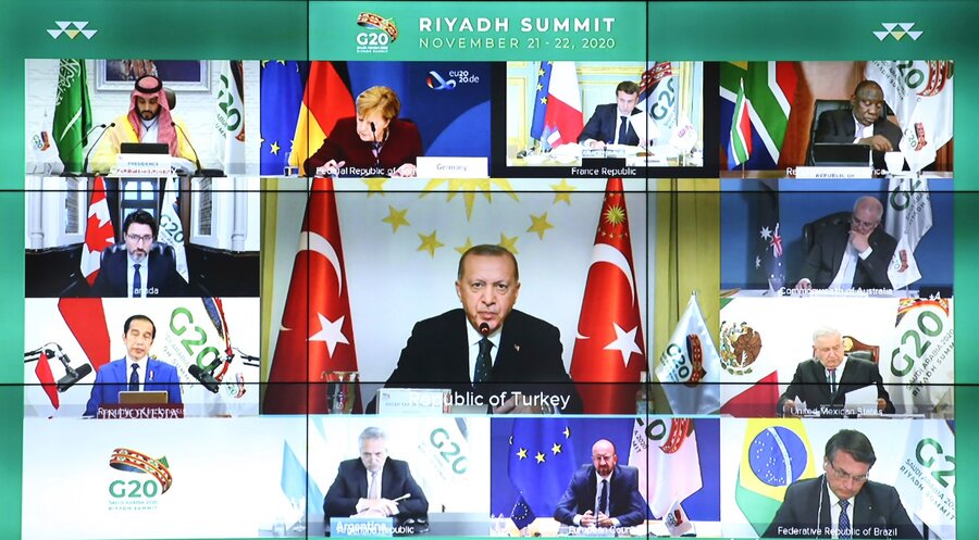 Most G-20 leaders seek coordinated response to pandemic woes Most G-20 leaders seek coordinated response to pandemic woes