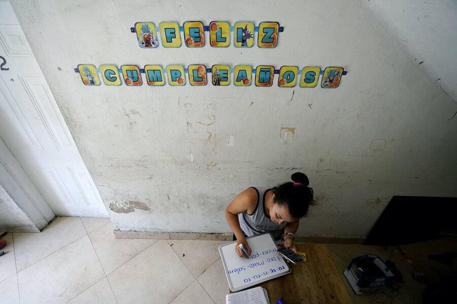 Sidewalk school for young asylum-seekers blossoms in pandemic