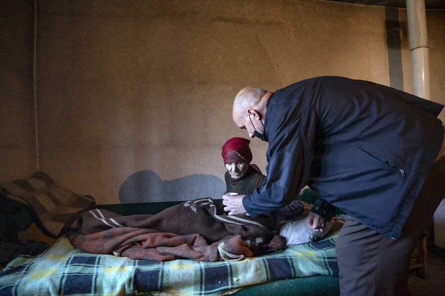 In Kosovo, Albanian man finds meaning caring for Serb neighbor