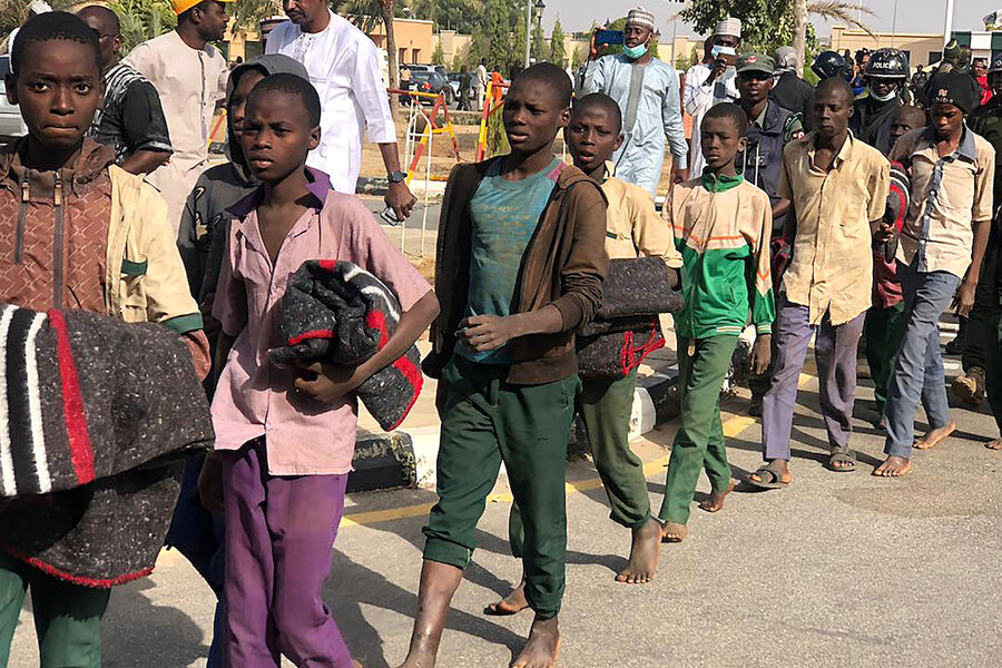 Nigerian boys rescued, but questions about captors remain